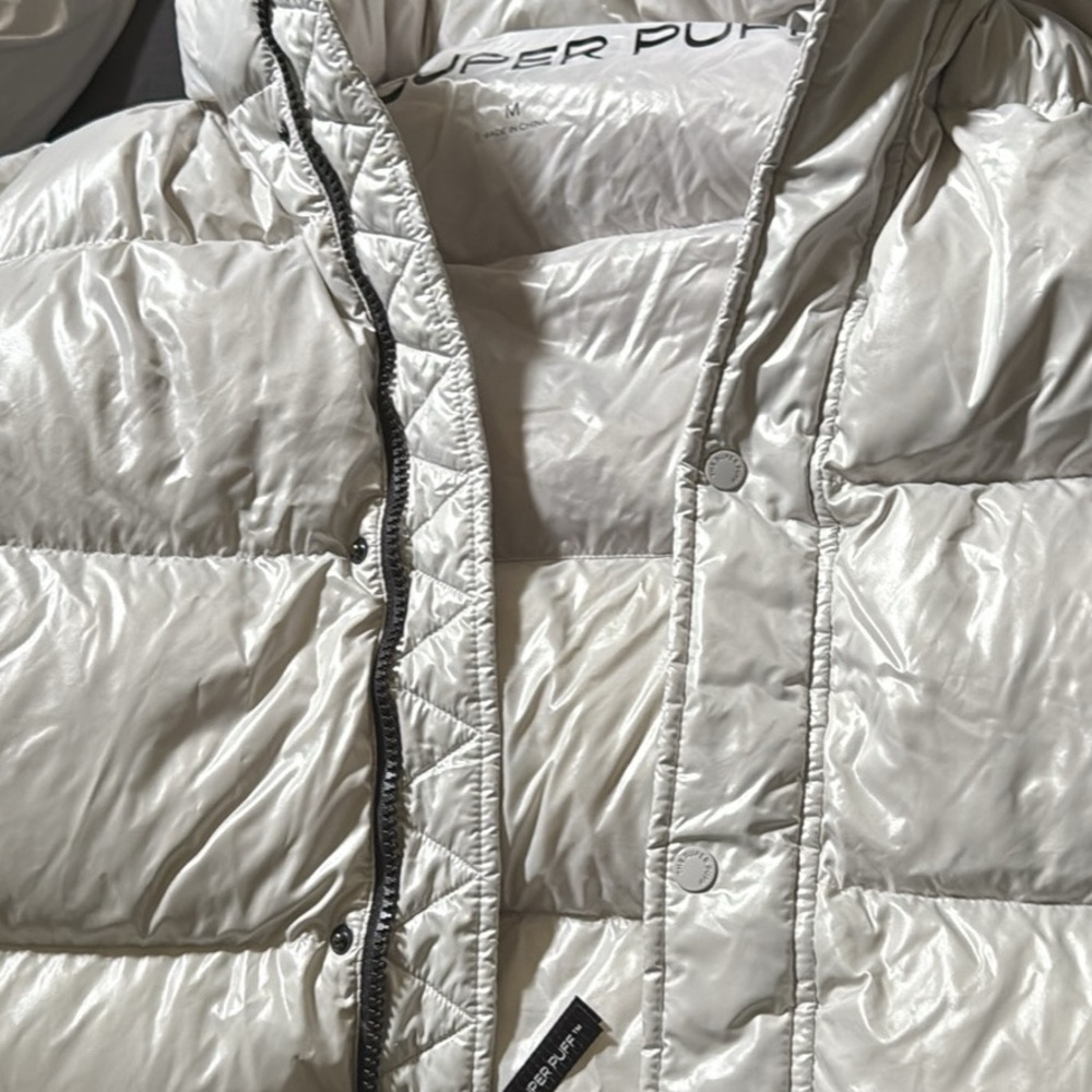 Super Puff Silver Puffer Jacket